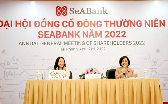 SeABank tổ chức thành công Đại hội đồng Cổ đông 2022