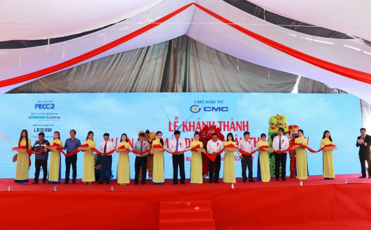 Khánh thành Dự án Nhà máy Điện Gió Tân Thuận 75MW