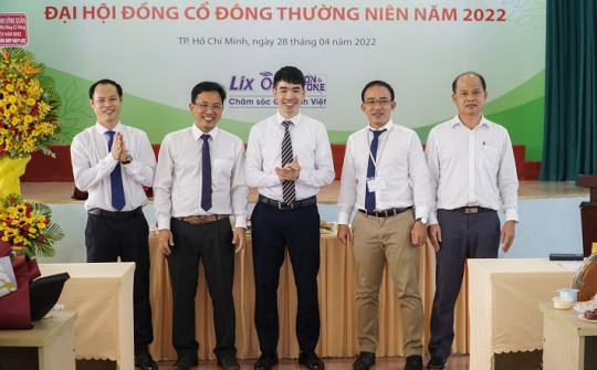 Công ty CP Bột giặt LIX: Phấn đấu đạt mức chia cổ tức 30% năm 2022
