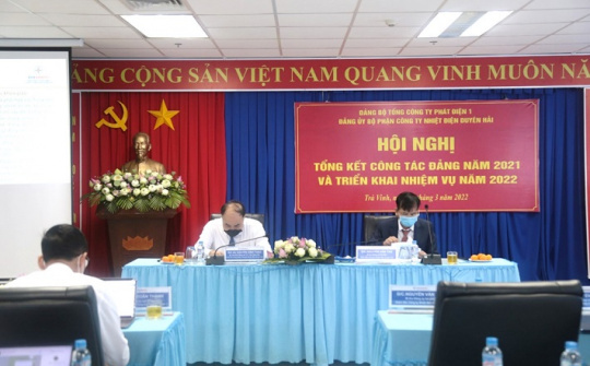 Đảng bộ Công ty Nhiệt điện Duyên Hải: Vượt khó khăn, hoàn thành tốt nhiệm vụ chính trị năm 2021