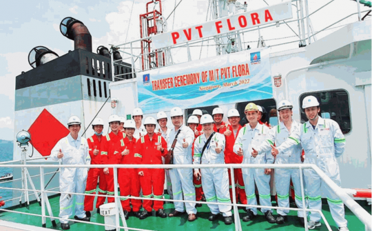 PV Trans tiếp nhận đưa vào khai thác 2 tàu vận tải hóa chất mới