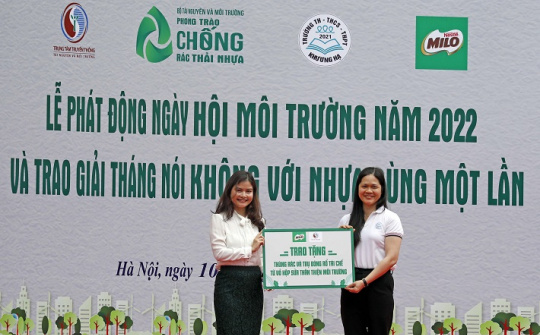 Nestlé MILO phát động "Ngày hội Môi trường năm 2022"