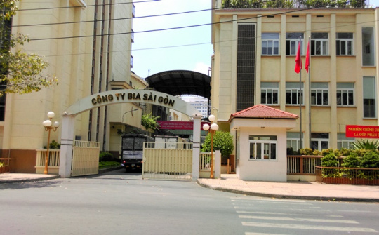 Hãng B.G.I bàn giao những gì cho Bia Sài Gòn?