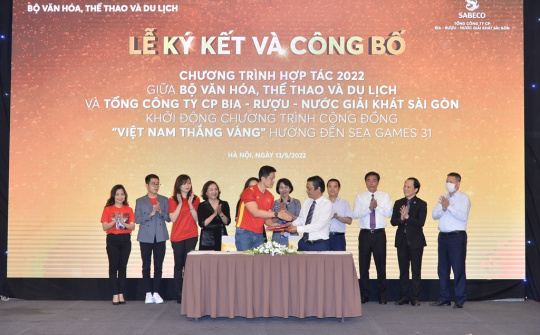 SABECO ra mắt Chương trình “Việt Nam thắng vàng” hướng tới SEA Games 31
