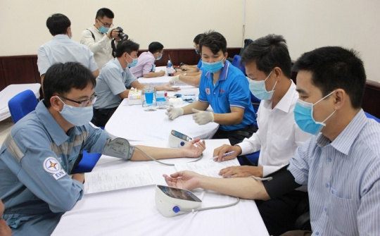 Hoạt động hiến máu nhân đạo - Nghĩa cử cao đẹp tại Công ty Nhiệt điện Phú Mỹ