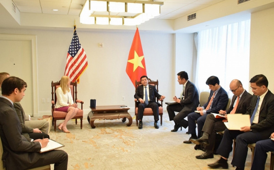 Bộ trưởng Nguyễn Hồng Diên tham dự nhiều hoạt động tại Hoa Kỳ