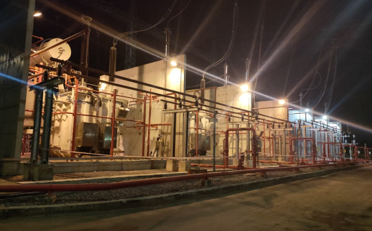 Trạm biến áp 500kV Nhà Bè được nâng công suất lên 1.800MVA