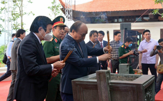 Khánh thành Đền thờ liệt sỹ tại chiến trường Điện Biên Phủ