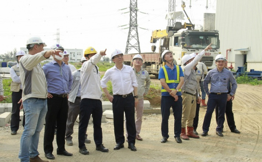 Công trình Nhiệt điện Thái Bình 2: Tập trung nguồn lực chuẩn bị hòa điện đồng bộ Tổ máy số 1