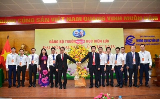 Trường Đại học Điện lực tổ chức thành công Đại hội Đại biểu Đảng bộ lần thứ XXIV, nhiệm kỳ 2020 - 2025