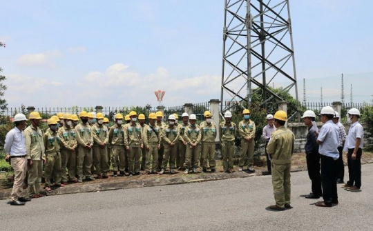 Lưới điện truyền tải của PTC1 chủ động ứng phó với thiên tai, bão lũ