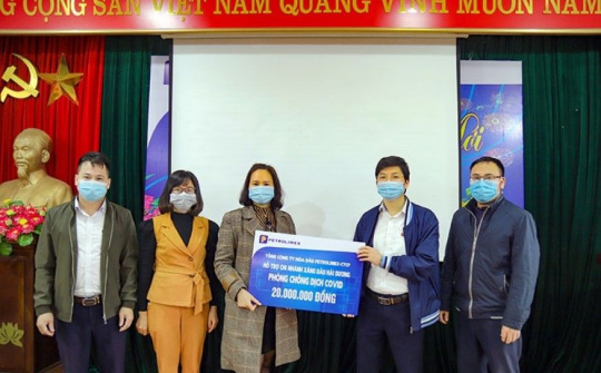 PLC chung tay cùng PLX Hải Dương phòng chống dịch COVID-19