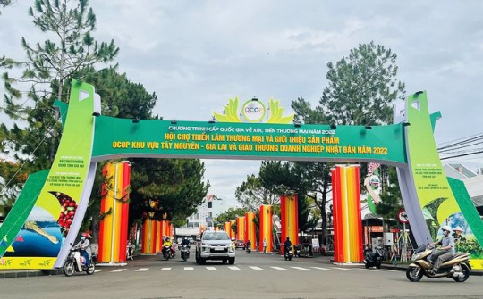 Gia Lai: Khai mạc Hội chợ triển lãm thương mại và giới thiệu sản phẩm OCOP