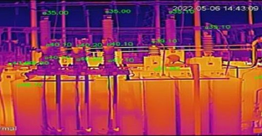 PTC3 ứng dụng thành công trí tuệ nhân tạo (AI) trong giám sát nhiệt độ thiết bị nhất thứ và tủ hợp bộ trong trạm biến áp