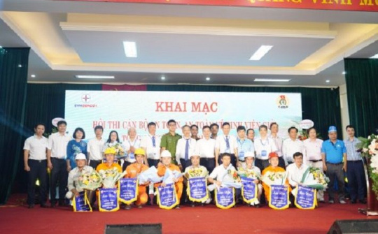 Khai mạc Hội thi cán bộ an toàn, an toàn vệ sinh viên giỏi Tổng công ty Phát điện 1 năm 2022