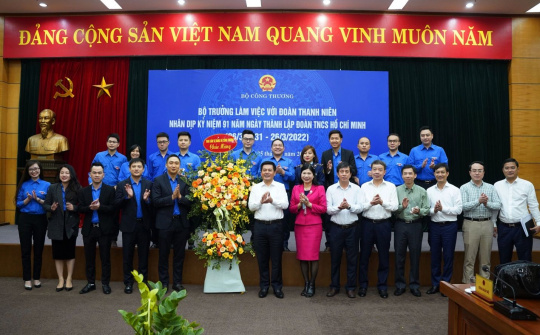 Công tác tổ chức Đại hội Đoàn Thanh niên Cộng sản Hồ Chí Minh Bộ Công Thương nhiệm kỳ 2022-2027