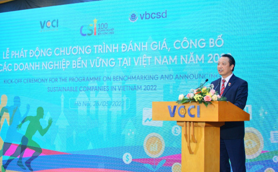 Khởi động Chương trình đánh giá, công bố Doanh nghiệp bền vững tại Việt Nam năm 2022