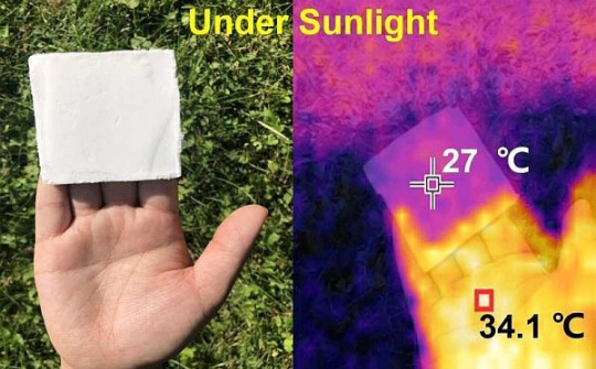 Bọt gỗ làm mát các tòa nhà