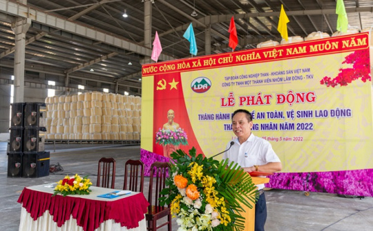 Công ty Nhôm Lâm Đồng - TKV tổ chức lễ phát động Tháng công nhân năm 2022