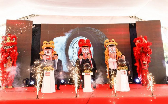 Chính thức khởi công Dự án “Đầu tư mở rộng Nhà máy sản xuất lốp xe tải Radial nâng công suất lên 1 triệu lốp/năm”