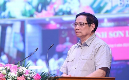 Thủ tướng Phạm Minh Chính gặp gỡ, đối thoại với công nhân lao động