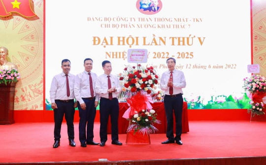 Đại hội điểm của Đảng bộ Công ty Than Thống Nhất - TKV