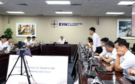 EVN giới thiệu các nội dung mới của Nghị định số 23/2022/NĐ-CP