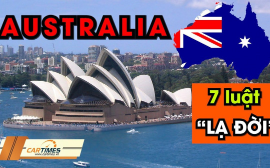 7 luật giao thông "lạ đời" ở Úc