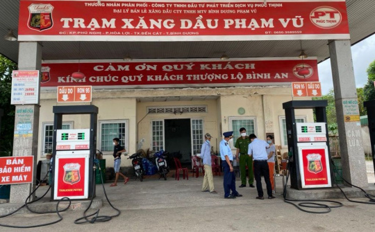 Bán xăng dầu kém chất lượng, một doanh nghiệp tại Bình Dương bị xử phạt