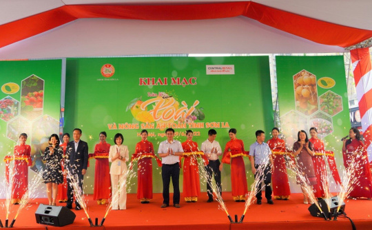 Khai mạc Tuần lễ Xoài và nông sản an toàn tỉnh Sơn La năm 2022