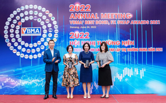 SCB nhận danh hiệu Top 3 “ Nhà tạo lập thị trường giao dịch Repo nhiều nhất 2021”