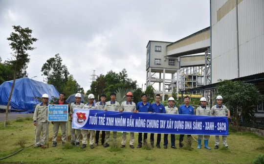 Tuổi trẻ Nhôm Đắk Nông: Thiết thực hành động bảo vệ môi trường