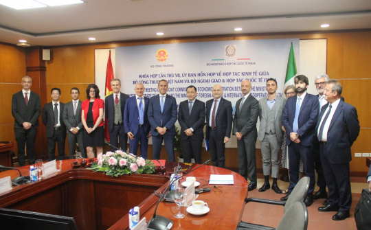 Khóa họp lần thứ VII Ủy ban hỗn hợp về Hợp tác kinh tế Việt Nam - Italia thành công tốt đẹp