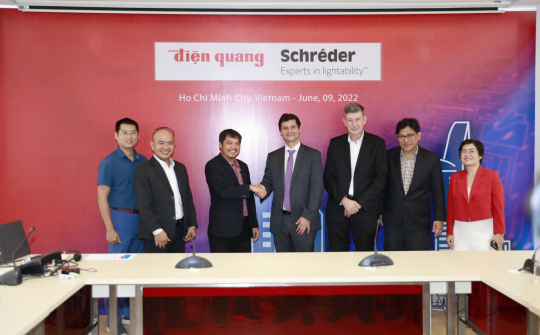 Hợp tác chiến lược Điện Quang – Schréder và kỳ vọng thống lĩnh thị trường chiếu sáng Đông Dương