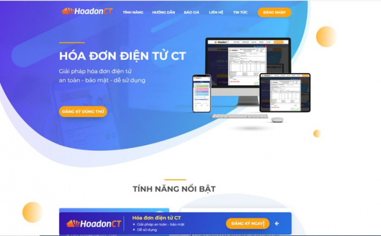 Hệ thống Hóa đơn điện tử CT của Bộ Công Thương được phép cung cấp dịch vụ