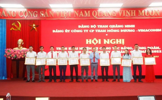 Than Mông Dương triển khai công tác Đảng và đoàn thể 6 tháng cuối năm 2022