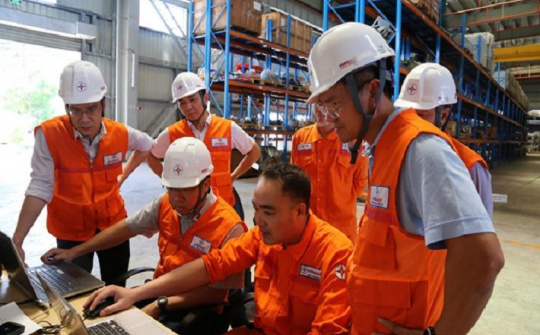 Tổng công ty Phát điện 1 thăm và làm việc tại Công ty Nhiệt điện Duyên Hải