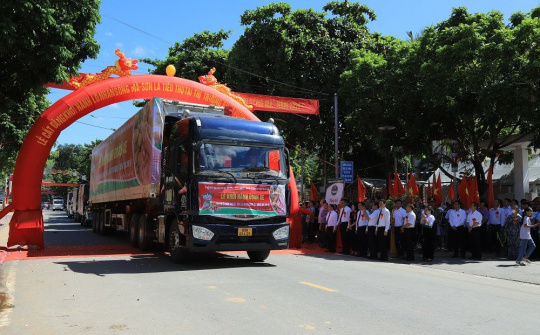 20 tấn nhãn tươi Sơn La lên đường sang EU và Vương quốc Anh