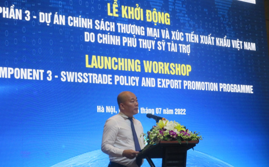 Khởi động Chương trình hỗ trợ nâng cao năng lực xúc tiến xuất khẩu