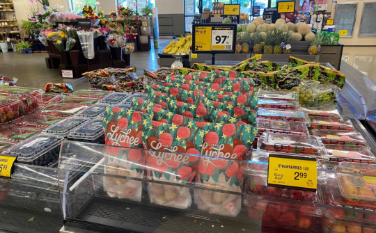 Vải tươi Việt Nam thâm nhập thành công hệ thống siêu thị lớn tại Hoa Kỳ