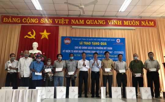Nhiệt điện Phú Mỹ: Nhiều hoạt động thiết thực tri ân ngày Thương binh, Liệt sỹ