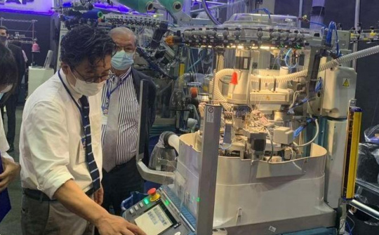 Nhiều công nghệ mới tại Triển lãm quốc tế ngành công nghiệp dệt may 2022