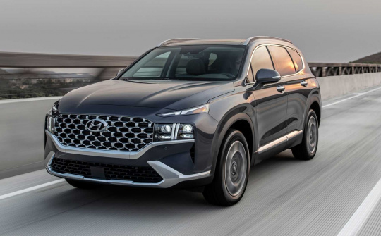 Hyundai SantaFe 2021 đã đăng kiểm tại Việt Nam, chờ ngày ra mắt