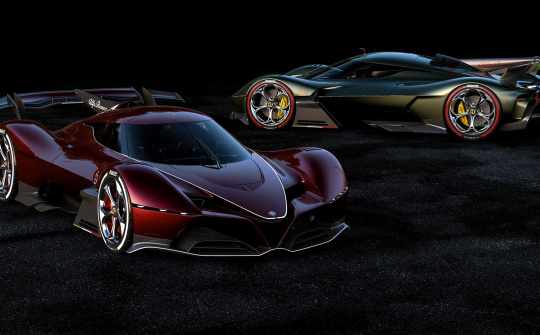 Alfa Romeo 8C-R Tazio 2023: Siêu xe đường phố "không tưởng"