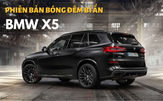 BMW X5 phiên bản "bóng đêm bí ẩn" trình làng