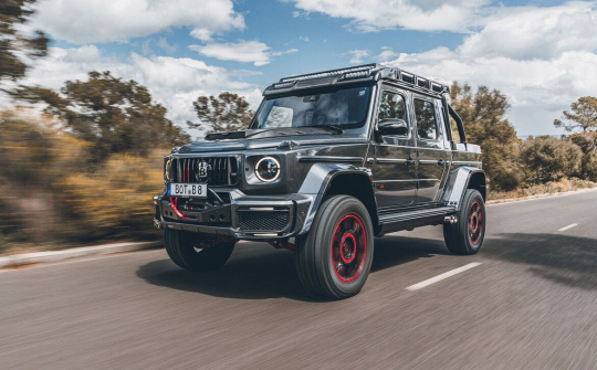 Brabus ra mắt xe bán tải Mercedes-AMG G63 gần 900 mã lực