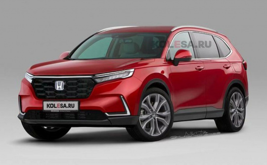 Đây là bản dựng thiết kế của Honda CR-V 2023