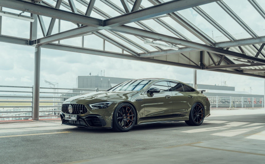 Mercedes-AMG GT 63 S độ Brabus: Kinh ngạc với sức mạnh động cơ
