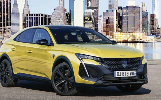 Xem trước Peugeot 408 Crossover 2022 ra mắt trong năm nay