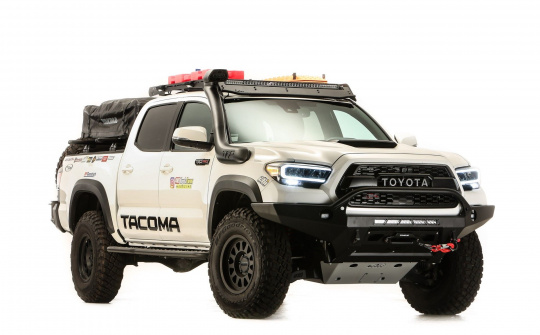 Toyota Tacoma Overlanding 2021: Mẫu concept cắm trại kiểu overlander